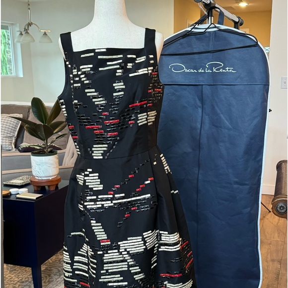 Vintage Oscar de la Renta 2007 enamel embroidered - Picture 7 of 7